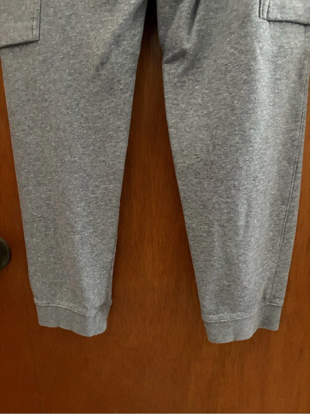 NIKE Kids Boys sz L + Plus FLEECE Gray Cargo Jogger Pants Drawstring